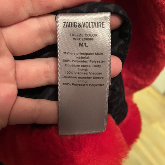 Faux fur bike jacket - Picture 2 of 3